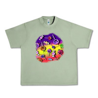 Oil Green halloween candy  patches Urban Heavy Tee - BundleAndBundleShop