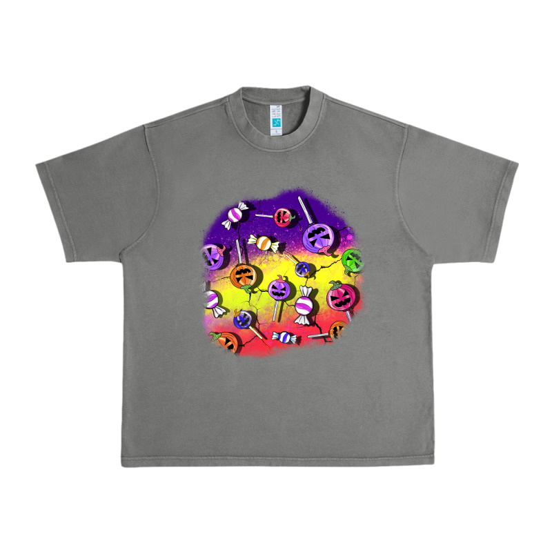 Halloween Candy  Patches Urban Heavy Tee by BundleAndBundleShop | Teevron