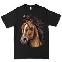 Black quarter horse portrait Premium Tee - LillyAllenDesigns