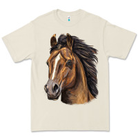 Bone quarter horse portrait Premium Tee - LillyAllenDesigns