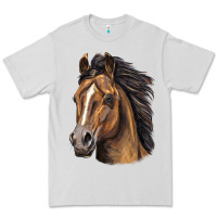 Dove Grey quarter horse portrait Premium Tee - LillyAllenDesigns