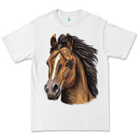 White quarter horse portrait Premium Tee - LillyAllenDesigns