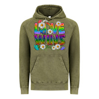 Vintage Olive Pride LGBTQ+ Love Wins Vintage Hoodie - BundleAndBundleShop