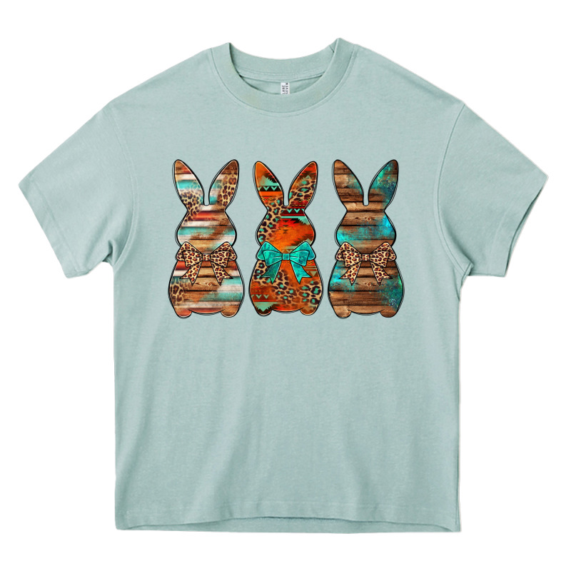 Western Easter Bunnies Heavy Core Tee by Jasminsmagicworld | Teevron