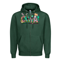 Sports Green certified medical assistant Zipper Hoodie - CowGirlArtShop