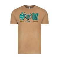 Vintage Camel Peace Love Gemstone Vintage Tee - BundleAndBundleShop