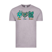 Vintage Zinc Peace Love Gemstone Vintage Tee - BundleAndBundleShop
