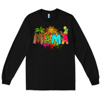 Black summer mama Long Sleeve Tee - RanaPortraitStore