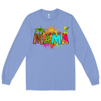 Colony Blue summer mama Long Sleeve Tee - RanaPortraitStore