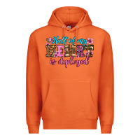 Carrot half of my haert is deployed olivia Premium Hoodie - OliviaCreatesArt