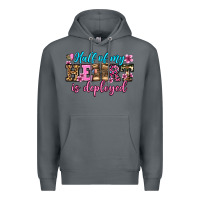 Rock half of my haert is deployed olivia Premium Hoodie - OliviaCreatesArt