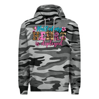 Slate Camo half of my haert is deployed olivia Premium Hoodie - OliviaCreatesArt