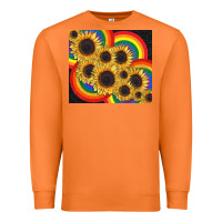 Carrot Pride sunflower tumbler Premium Sweatshirt - FaDigitalArtStudio