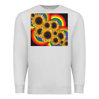 Dove Grey Pride sunflower tumbler Premium Sweatshirt - FaDigitalArtStudio