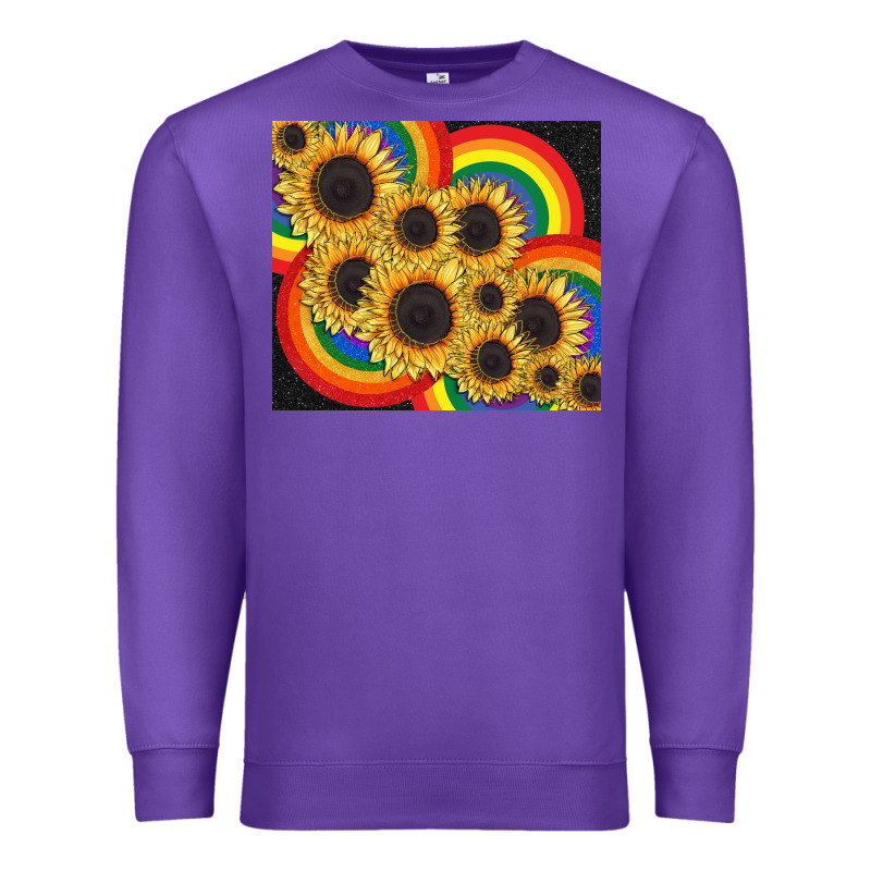 Pride Sunflower Tumbler Premium Sweatshirt by FaDigitalArtStudio | Teevron