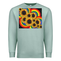 Seafoam Pride sunflower tumbler Premium Sweatshirt - FaDigitalArtStudio
