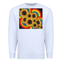 White Pride sunflower tumbler Premium Sweatshirt - FaDigitalArtStudio