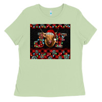 Matcha highland cow joy Christmas Ladies Tee - BarkalooDesign