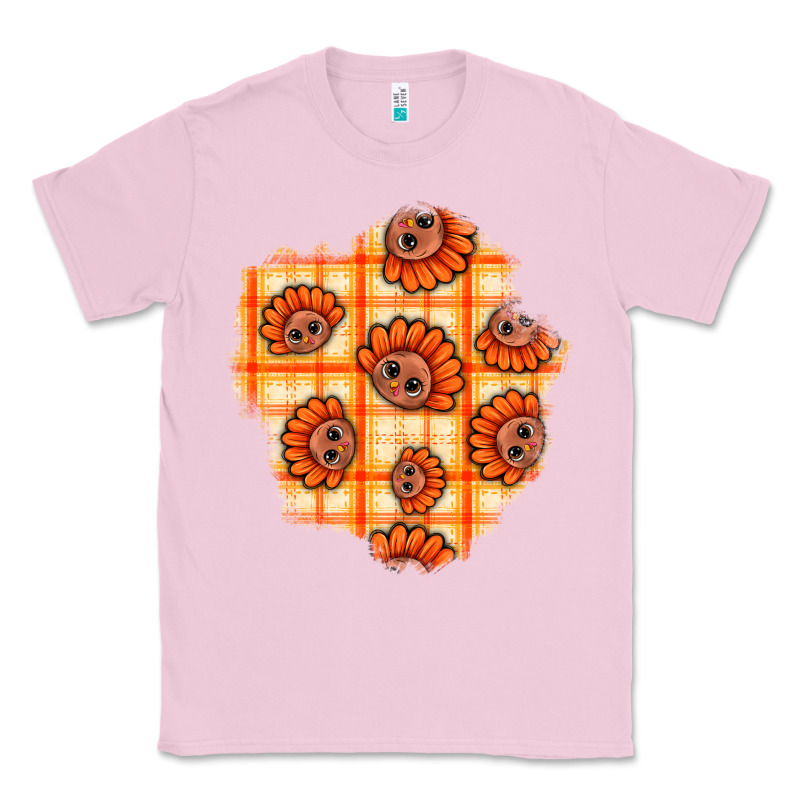Thanksgiving Turkey With Tartan Patch Classic Tee by BundleAndBundleShop | Teevron