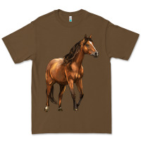Cacao Quarter Horse Premium Tee - LillyAllenDesigns