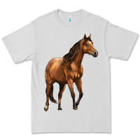 Dove Grey Quarter Horse Premium Tee - LillyAllenDesigns