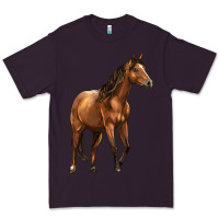 Plum Quarter Horse Premium Tee - LillyAllenDesigns