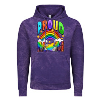 Cloud Purple Western Proud Mom Vintage Hoodie - BundleAndBundleShop