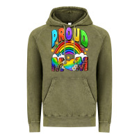Vintage Olive Western Proud Mom Vintage Hoodie - BundleAndBundleShop