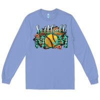 Colony Blue Softball Mom Long Sleeve Tee - Bettercallsaul