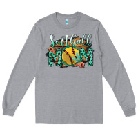 Heather Grey Softball Mom Long Sleeve Tee - Bettercallsaul