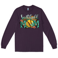 Plum Softball Mom Long Sleeve Tee - Bettercallsaul