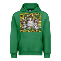 Emerald easter Urban Hoodie - CowhideDigitalArt