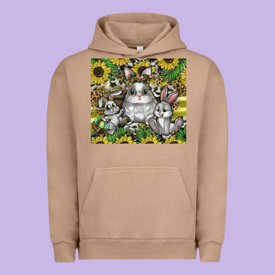 Easter Urban Hoodie Designed By Cowhidedigitalart