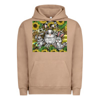 Pigment Burro easter Urban Hoodie - CowhideDigitalArt