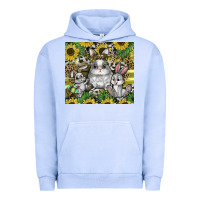Pigment Grape Ice easter Urban Hoodie - CowhideDigitalArt