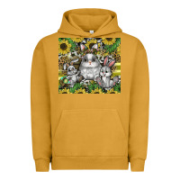 Pigment Peanut Butter easter Urban Hoodie - CowhideDigitalArt