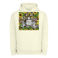 Pigment Pistachio easter Urban Hoodie - CowhideDigitalArt