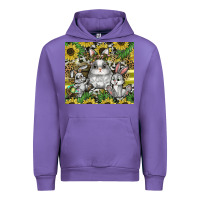 Tulip easter Urban Hoodie - CowhideDigitalArt
