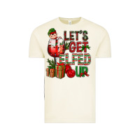 Vintage Arctic Let's Get Elfed Up Christmas Vintage Tee - BundleAndBundleShop