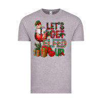 Vintage Zinc Let's Get Elfed Up Christmas Vintage Tee - BundleAndBundleShop