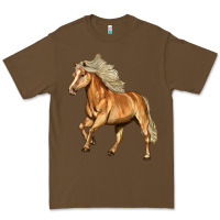 Cacao Haflinger Horse Premium Tee - LillyAllenDesigns