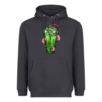 Smoke Western Cactus Cold Frappe Heavyweight Hoodie - FaDigitalArtStudio