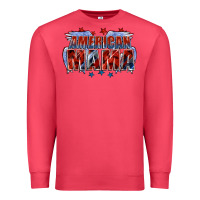 Cardinal American Mama Mother's Day Premium Sweatshirt - FaDigitalArtStudio