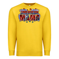 Lemon American Mama Mother's Day Premium Sweatshirt - FaDigitalArtStudio
