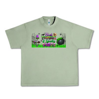 Oil Green thick thighs and spooky vibes libbey glass Urban Heavy Tee - BundleAndBundleShop