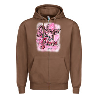Chestnut stronger than the storm Zipper Hoodie - CowGirlArtShop