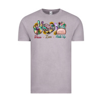 Peace Love Make Up Vintage Tee | Teevron