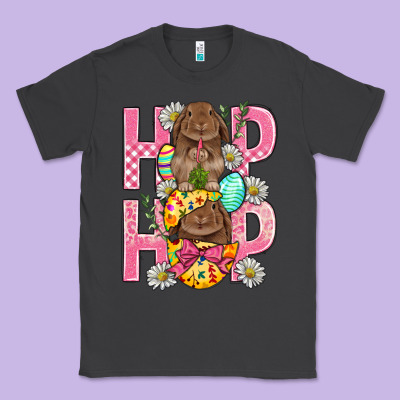Hip Hop Easter Classic Tee Designed By Bundleandbundleshop