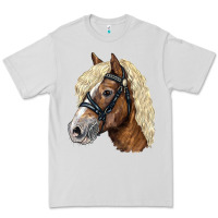 Dove Grey Haflinger Avelignese Horse Premium Tee - LillyAllenDesigns