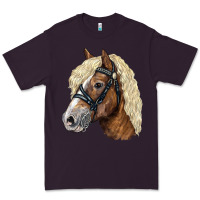 Plum Haflinger Avelignese Horse Premium Tee - LillyAllenDesigns